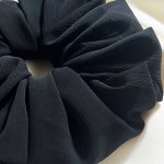 Black XL Scrunchie
